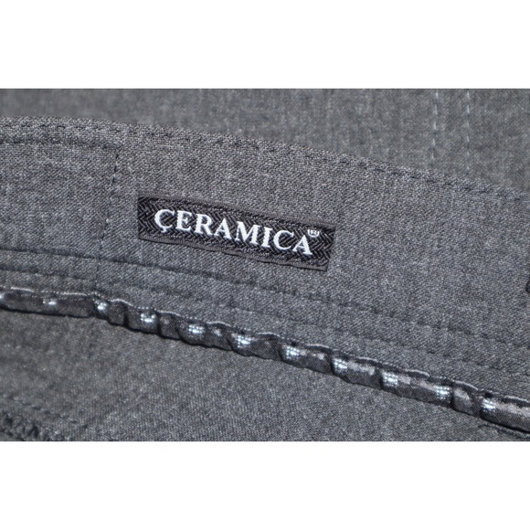 Alberto Ceramica Pants Men 34x34 Stone Gray Modern Fit Straight 31" EUC German - Picture 7 of 9